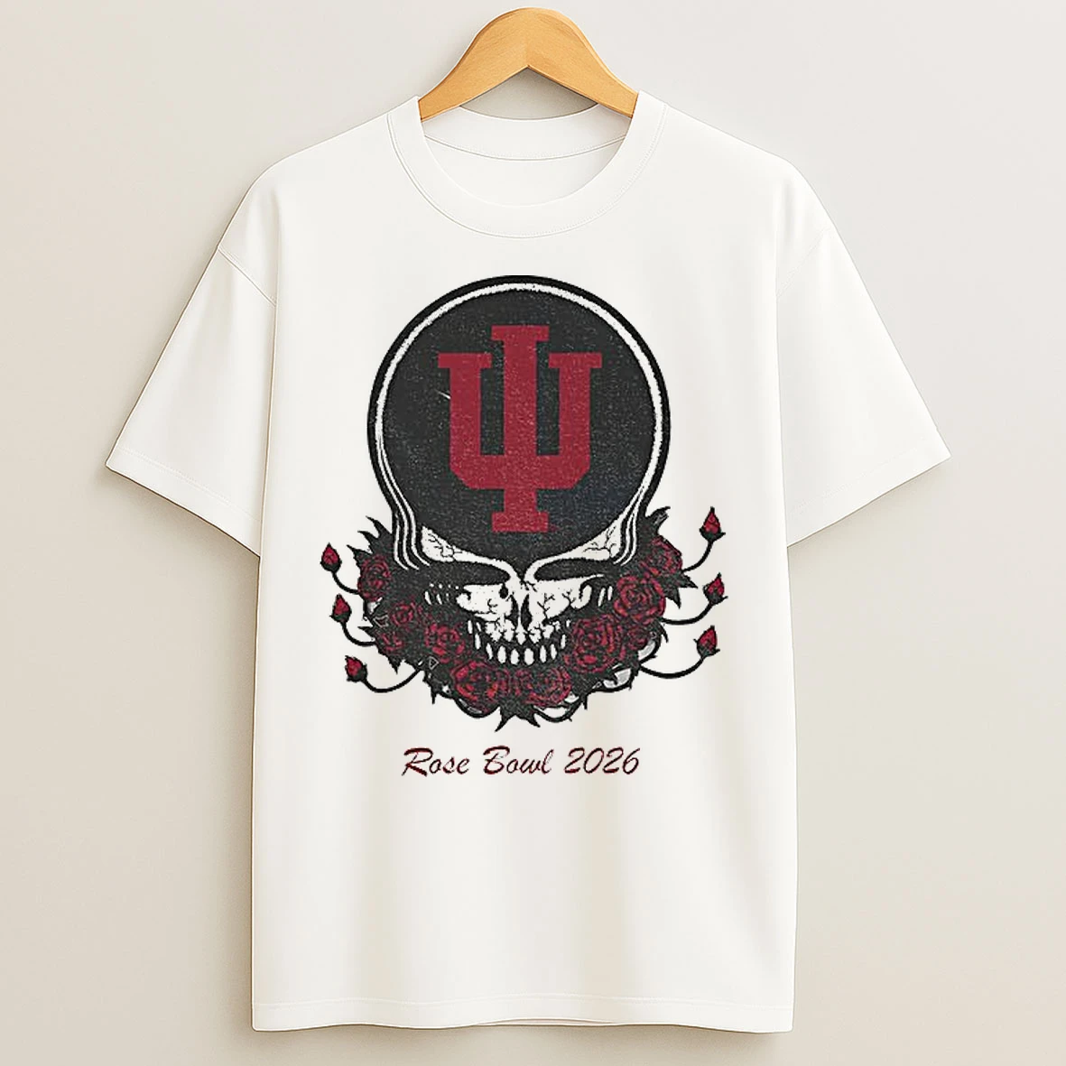 Classic Indiana Hoosiers Grateful Dead College Football Playoff 2026 Rose Bowl T Shirts