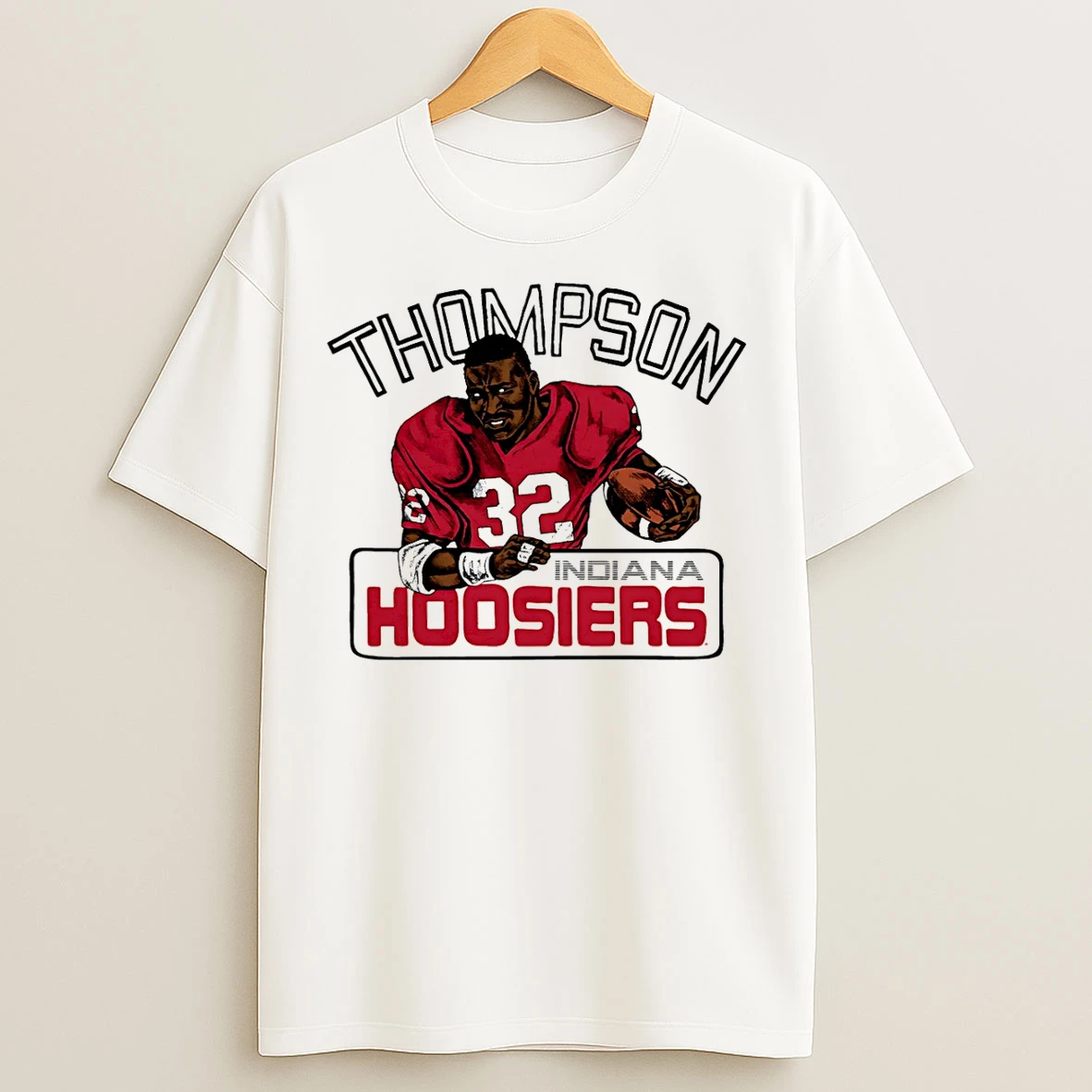 Classic Indiana Hoosiers Legend Anthony Thompson Caricature T Shirts
