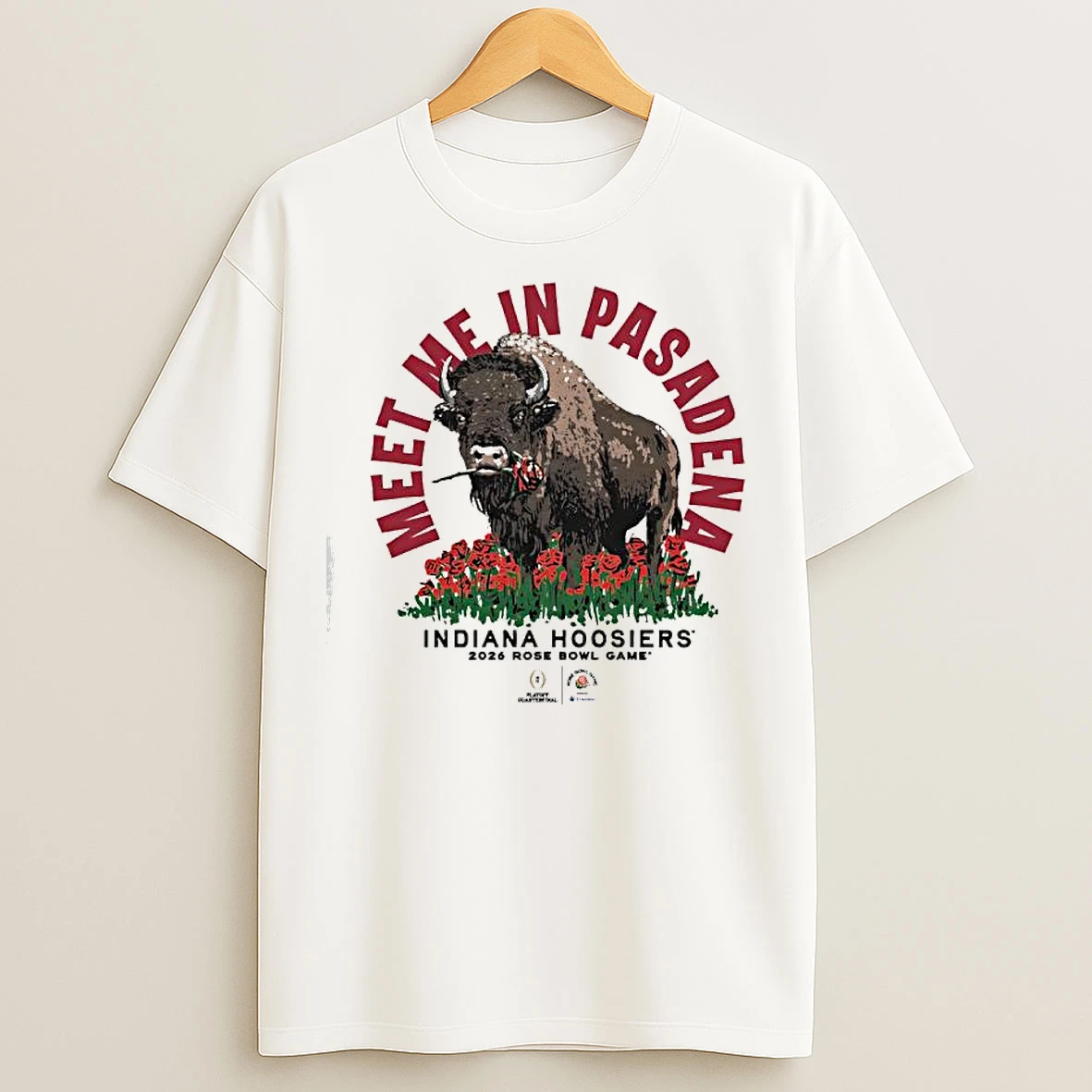 Classic Indiana Hoosiers Meet Me In Pasadena 2026 Rose Bowl Game T Shirts