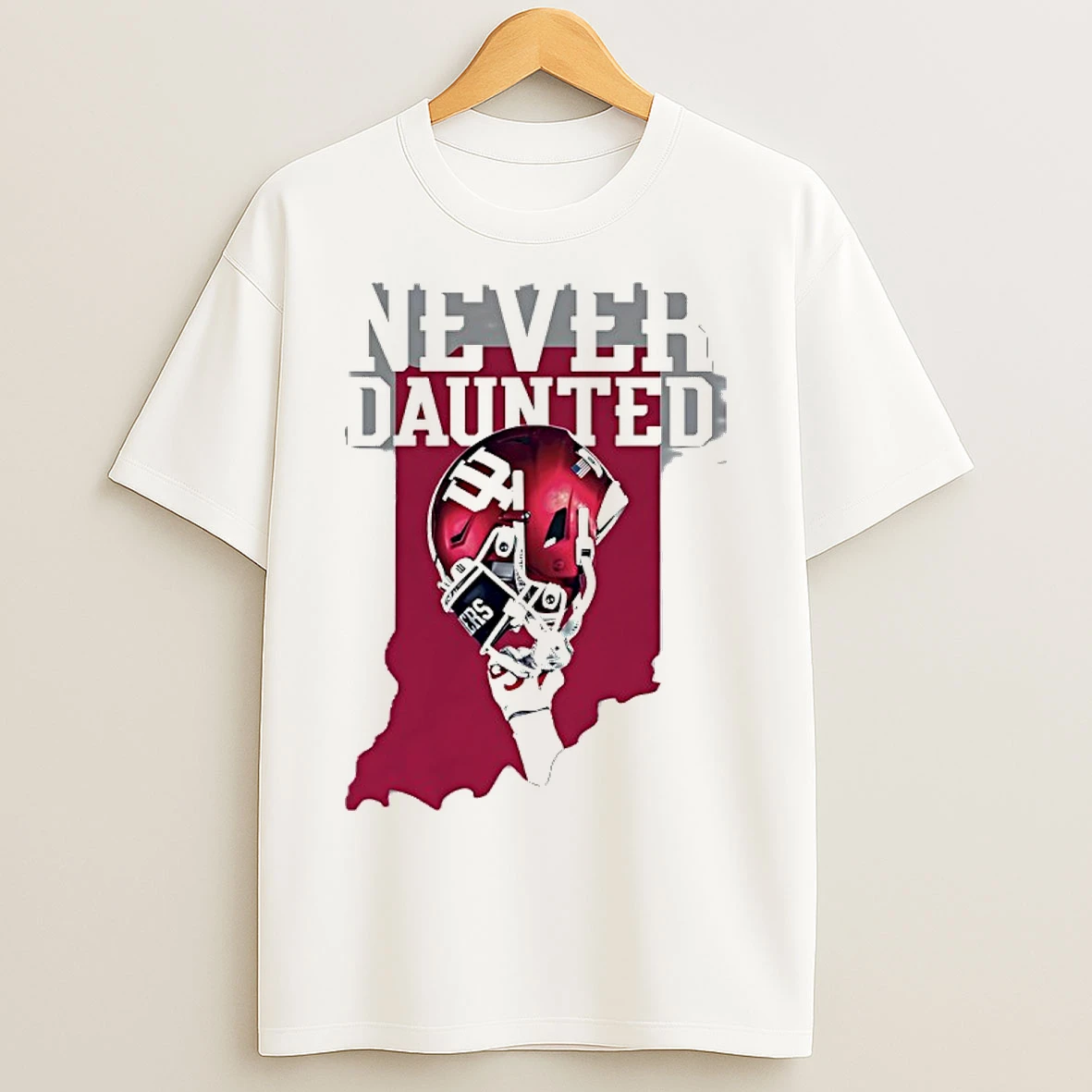 Classic Indiana Hoosiers Never Daunted T Shirts