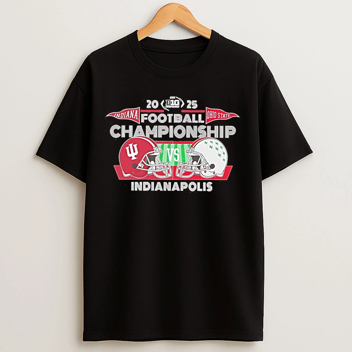 Classic Indiana Hoosiers Beat Ohio State 2025 Big Football Championship T Shirts
