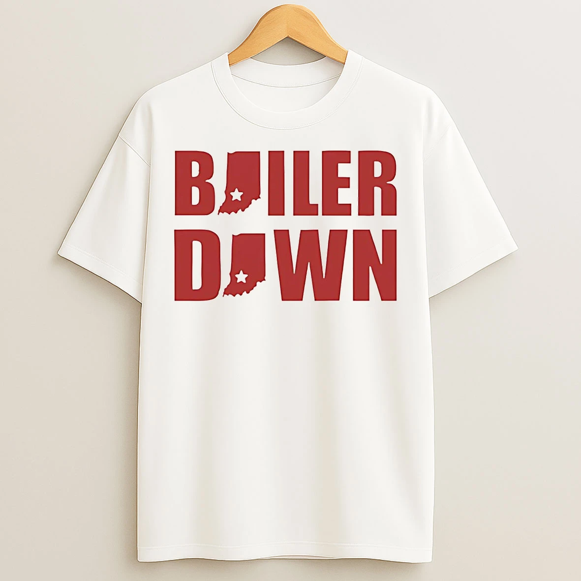 Classic Indiana Hoosiers Boiler Down T Shirts