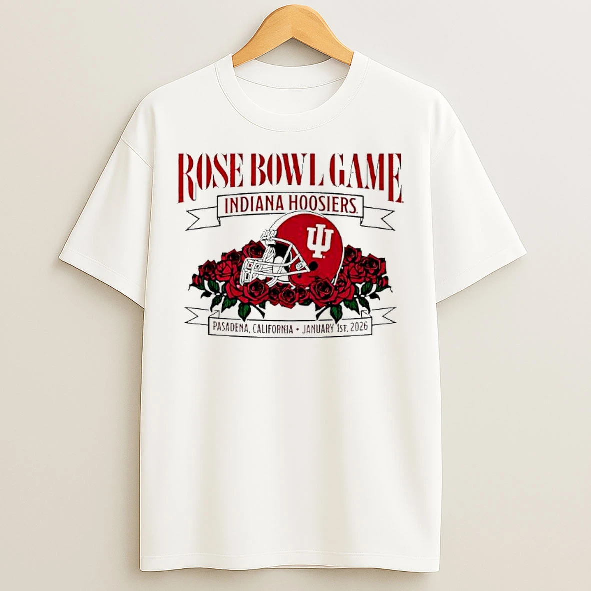 Classic Indiana Hoosiers Football 2025 Rose Bowl Game T Shirts