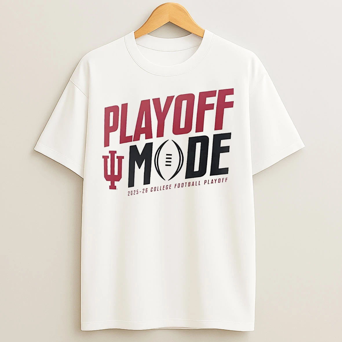 Classic Indiana Hoosiers Playoff Mode 2025 26 College Football Playoff T Shirts