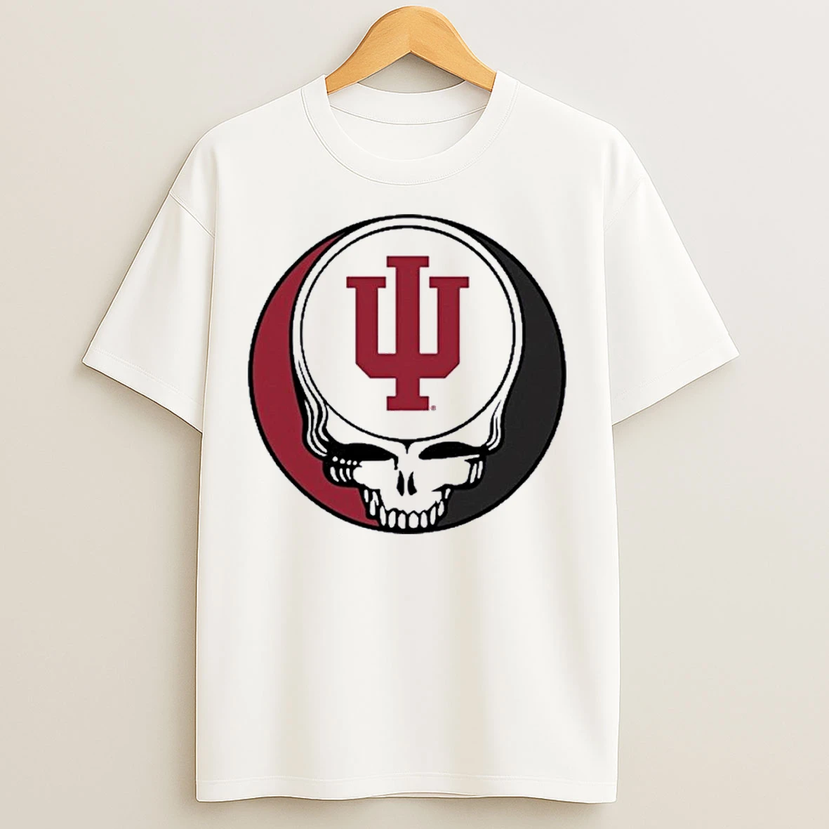 Classic Indiana Hoosiers X Grateful Dead Steal Your Face T Shirts