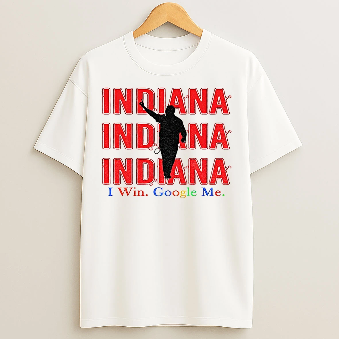 Classic Indiana I Win Google Me Curt Cignetti Indiana Hoosiers Football Coach T Shirts