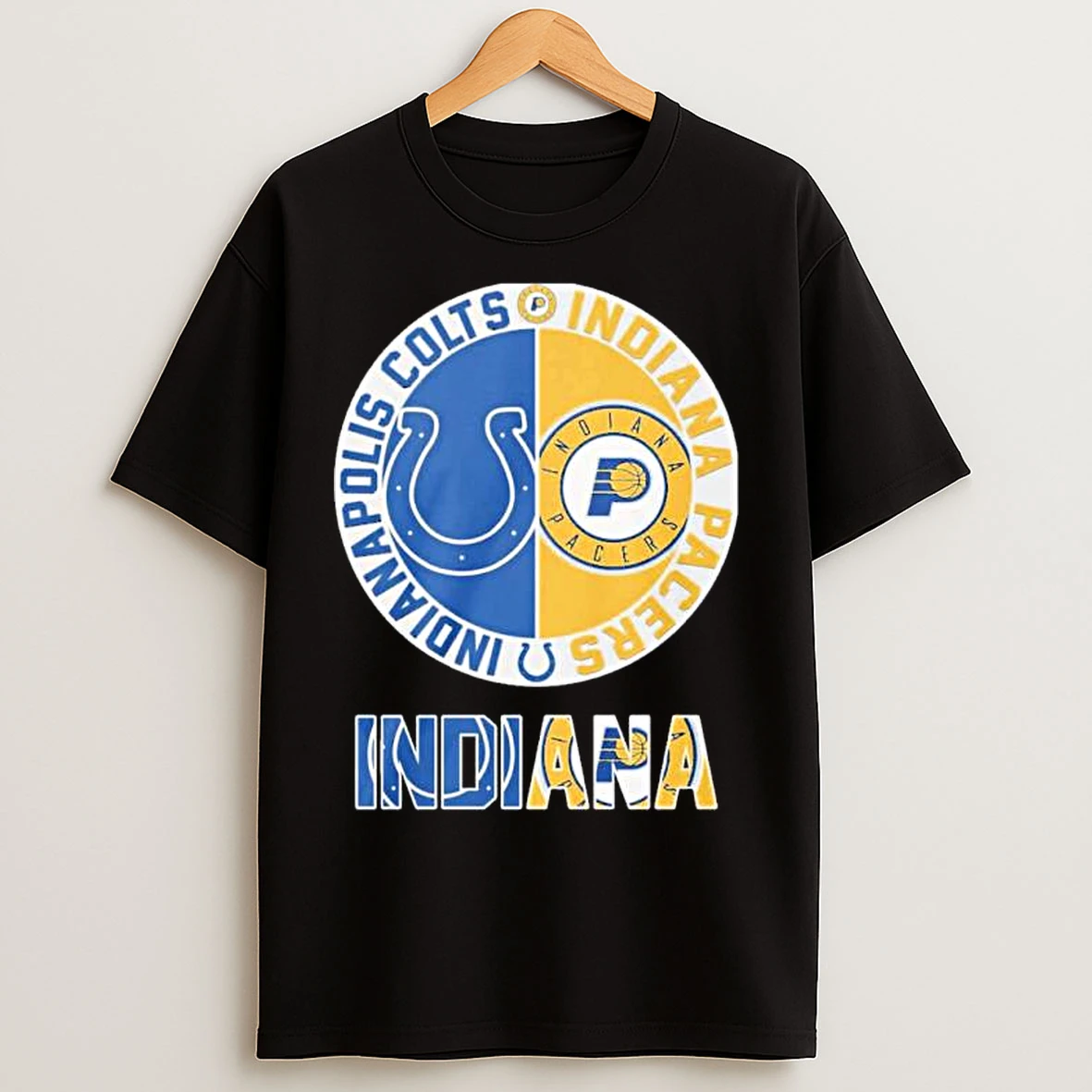 Classic Indiana Sports Teams 2025 Colts And Pacers Logo T Shirts