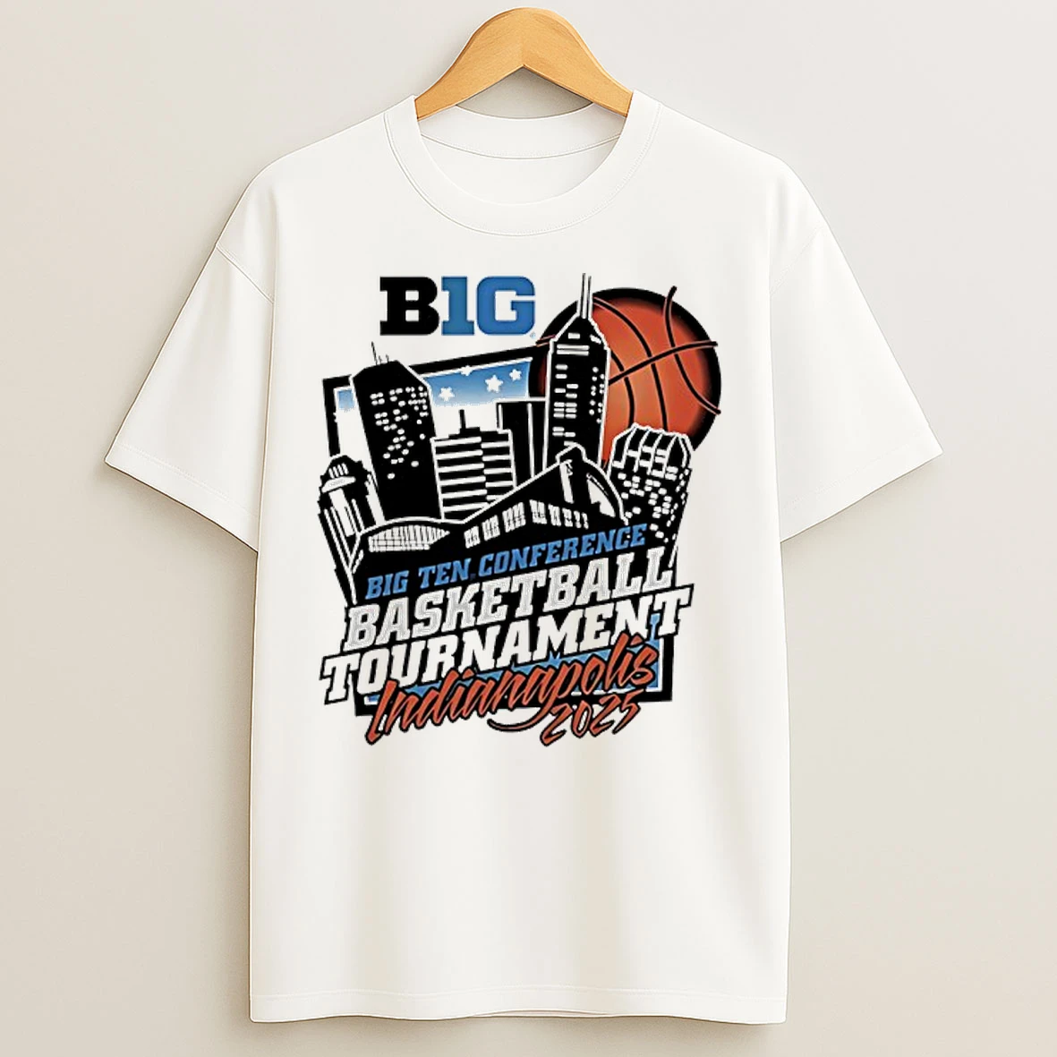 Classic Indianapolis 2025 Big Ten Conference Basketball Tournament T Shirts