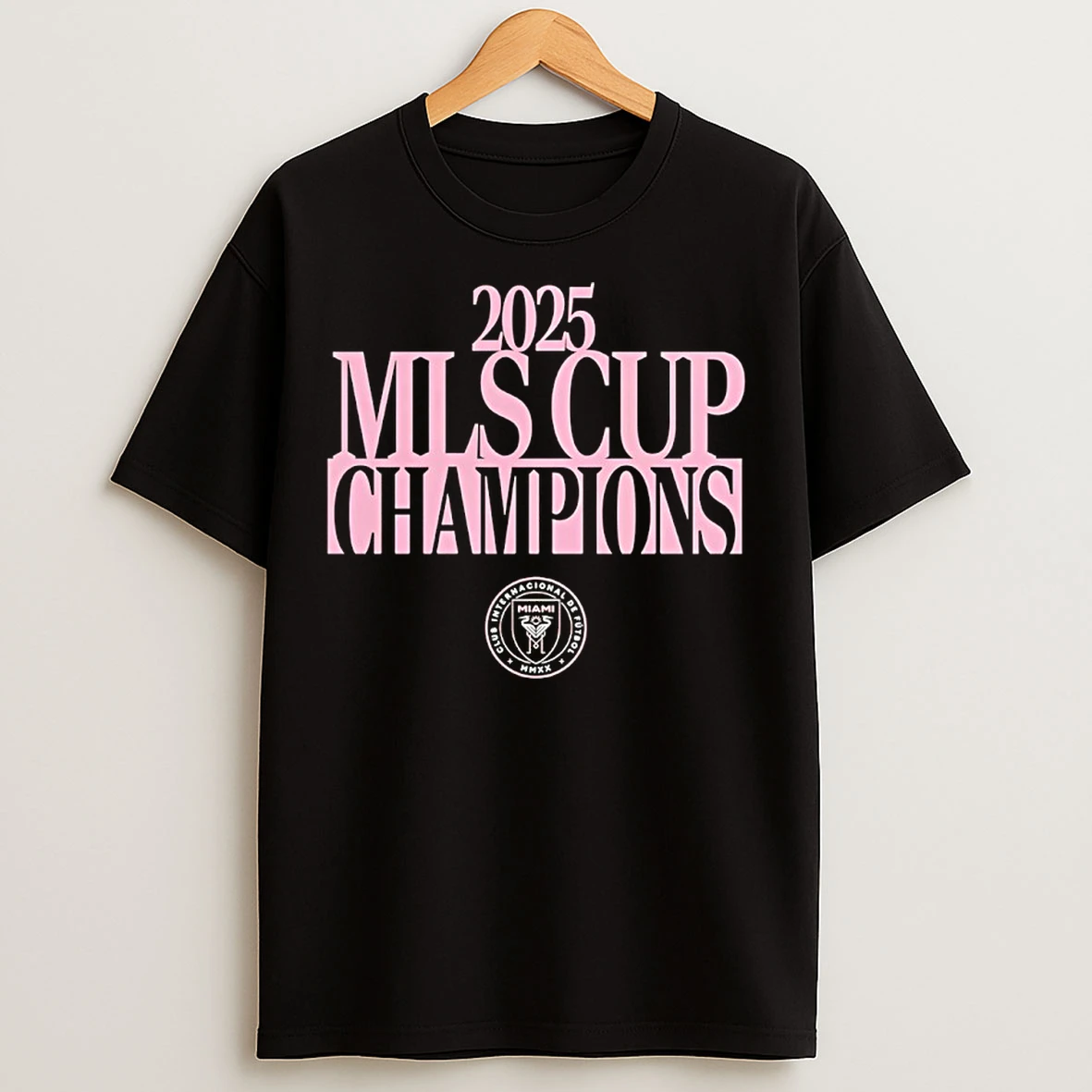 Classic Inter Miami Cf 2025 Mls Cup Champions Diving Stretch T Shirts