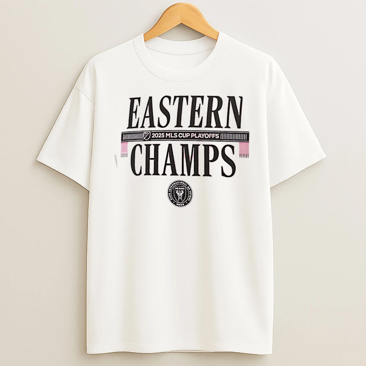 Classic Inter Miami Cf 2025 Mls Eastern Conference Champions Locker Room T Shirts