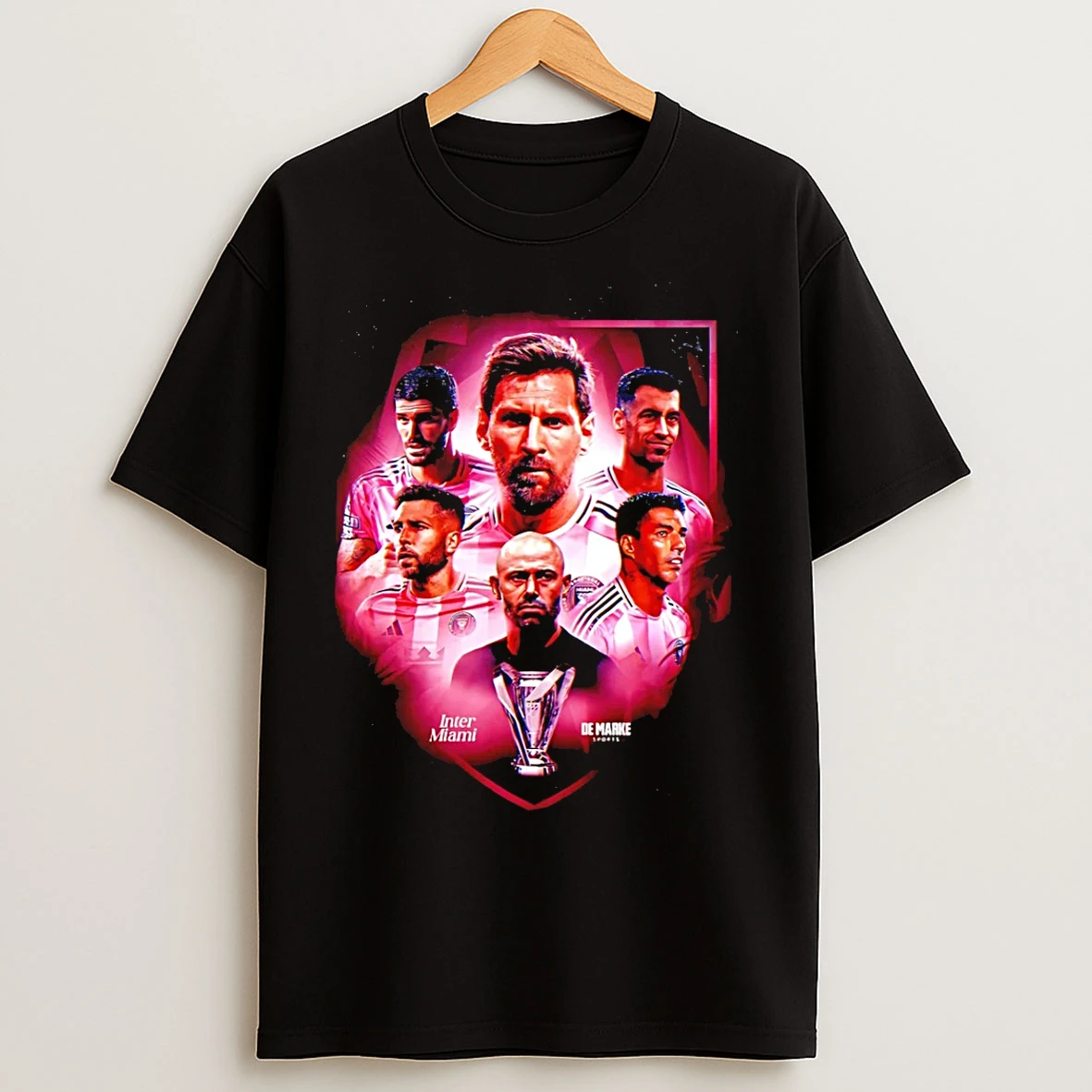 Classic Inter Miami Cf De Marke 2026 Mls Cup Champions Graphic T Shirts