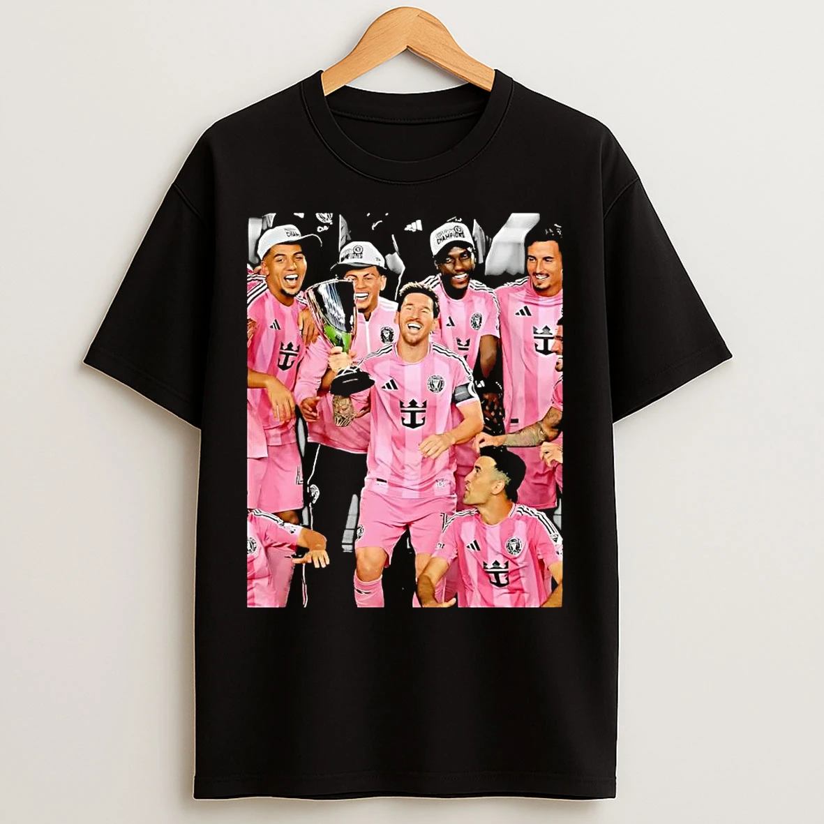 Classic Inter Miami Cf Starting Team Mls Champions Cup Final T Shirts