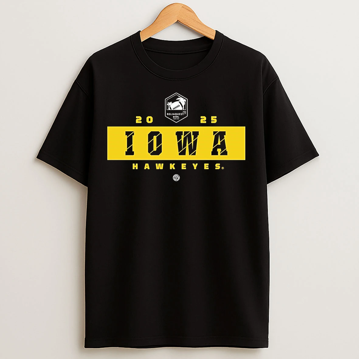 Classic Iowa Hawkeyes 2025 Reliaquest Bowl T Shirts
