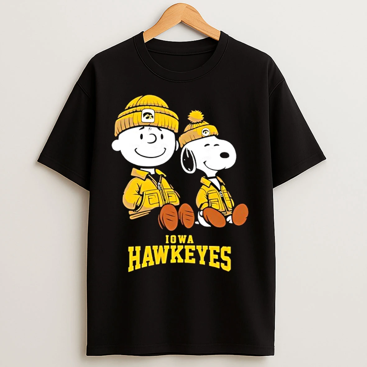 Classic Iowa Hawkeyes X Snoopy And Charlie Brown T Shirts
