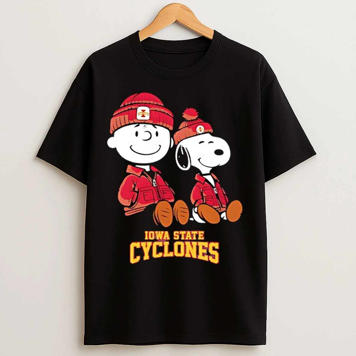 Classic Iowa State Cyclones X Snoopy And Charlie Brown T Shirts