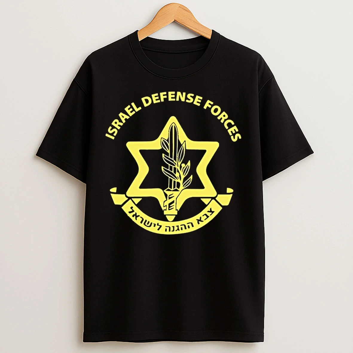 Classic Israel Defense Forces Logo T Shirts