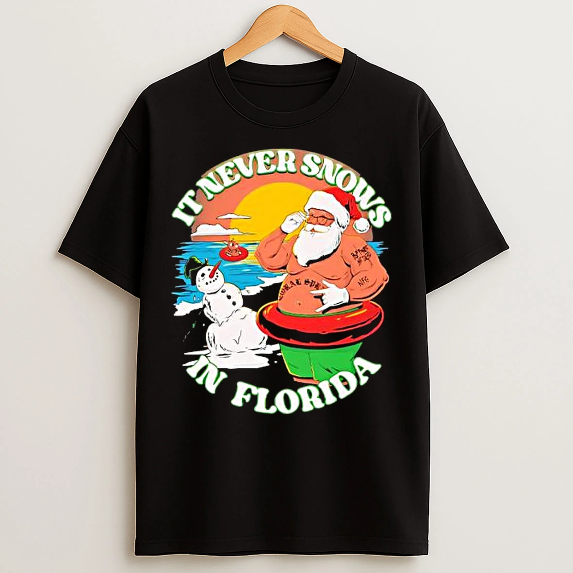 Classic It Never Snows In Florida 2025 T Shirts