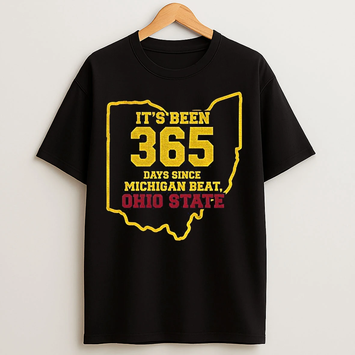 Classic Its Been 365 Days Since Michigan Beat Ohio State Funny T Shirts
