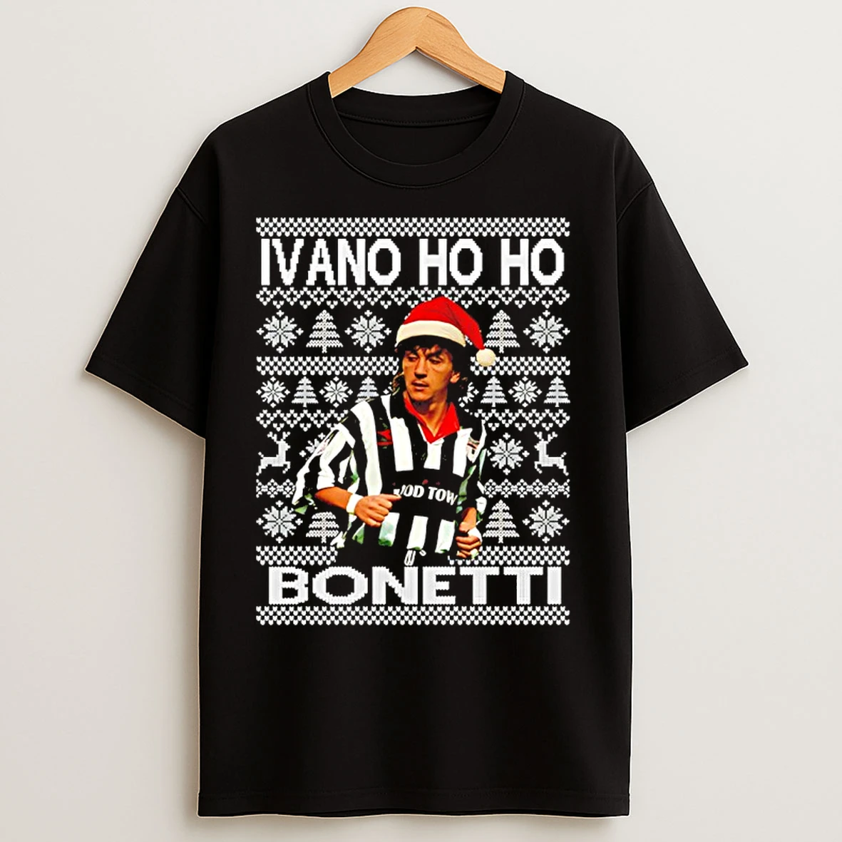 Classic Ivano Ho Ho Bonetti Grimsby Town Christmas T Shirts