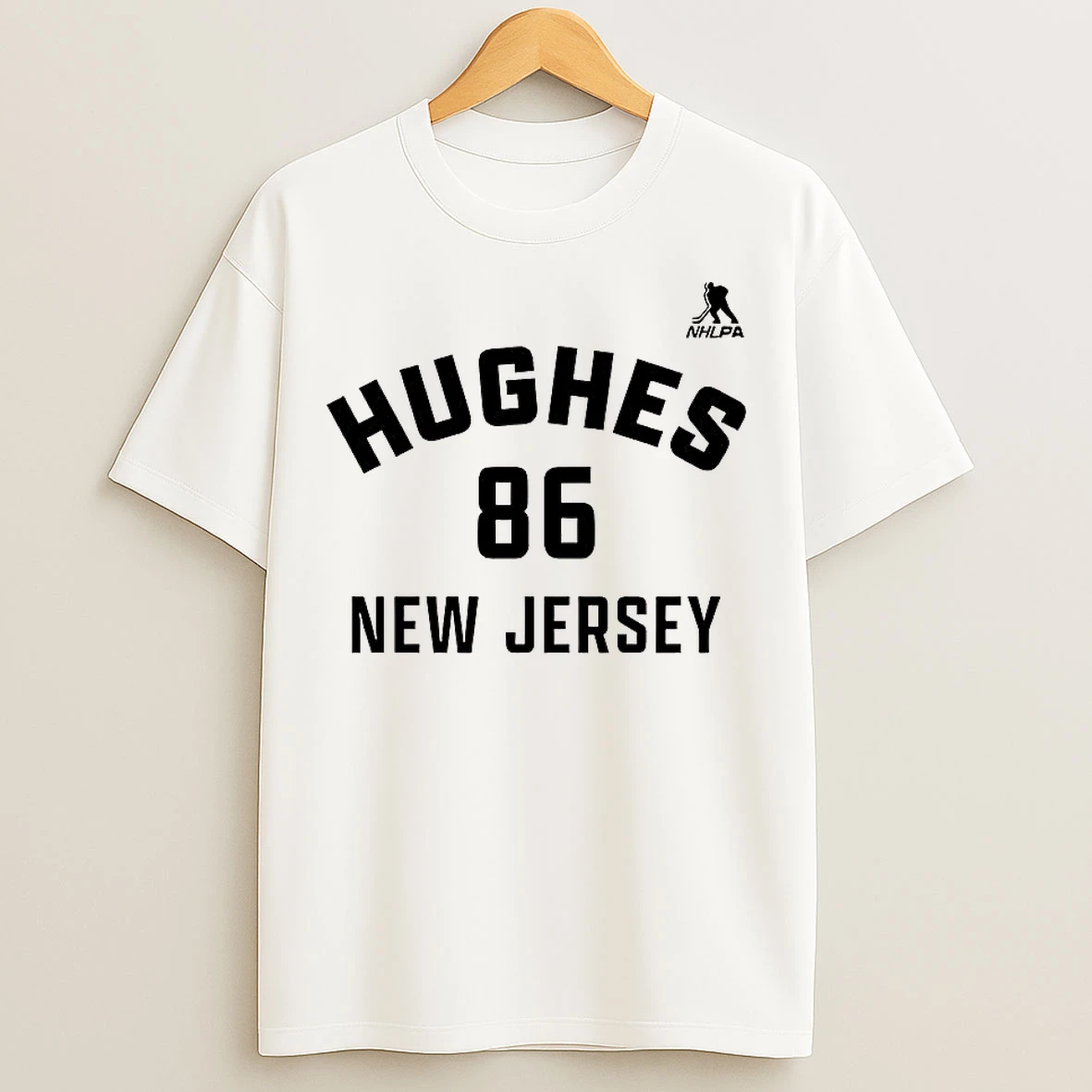 Classic Jack Hughes New Jersey Devils Ice Hockey Name And Number 86 T Shirts
