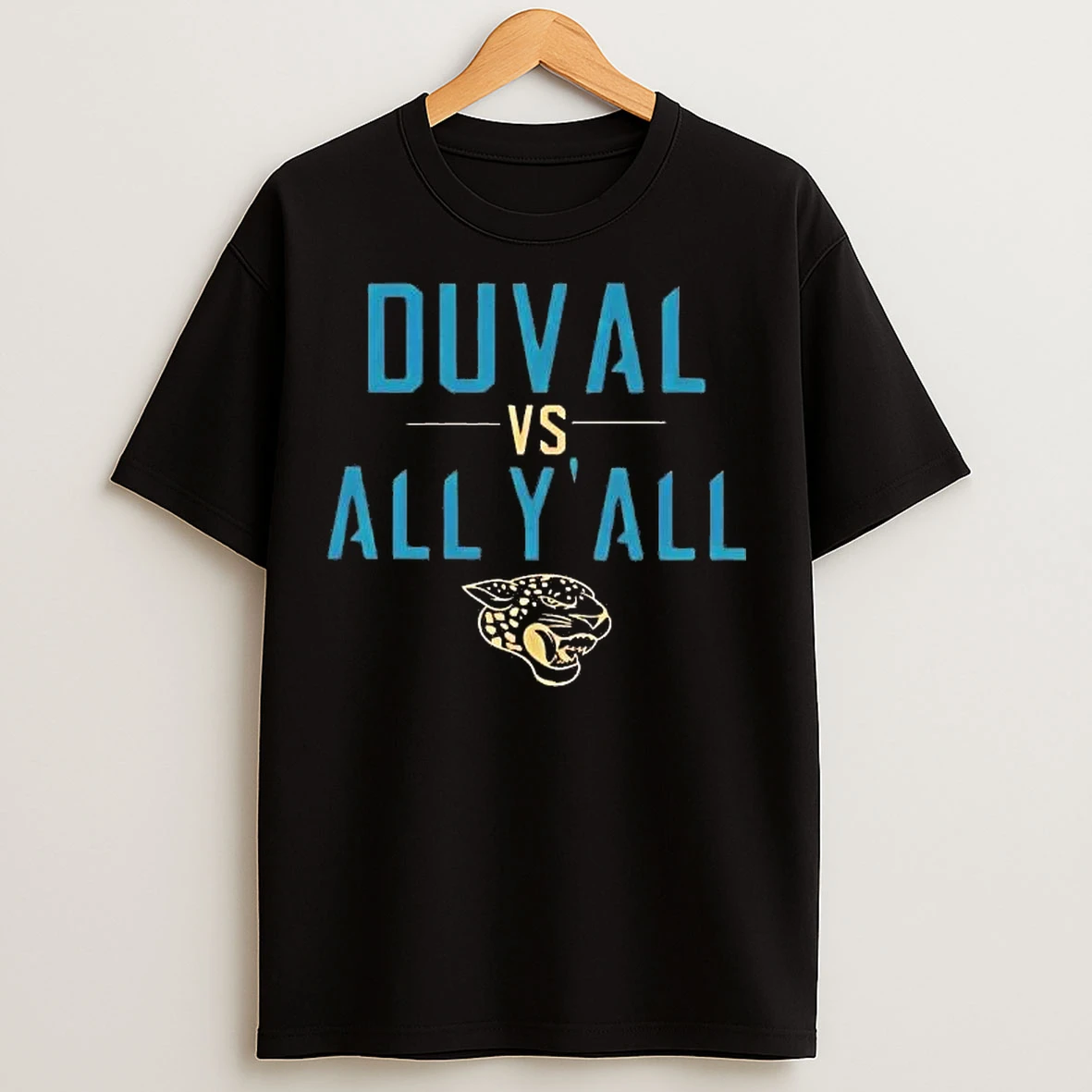 Classic Jacksonville Jaguars Duval Vs All Yall T Shirts