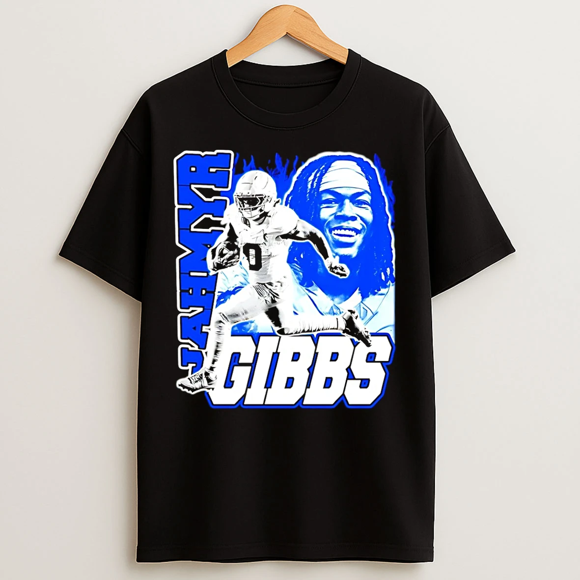 Classic Jahmyr Gibbs Detroit Lions Dreams Graphic T Shirts