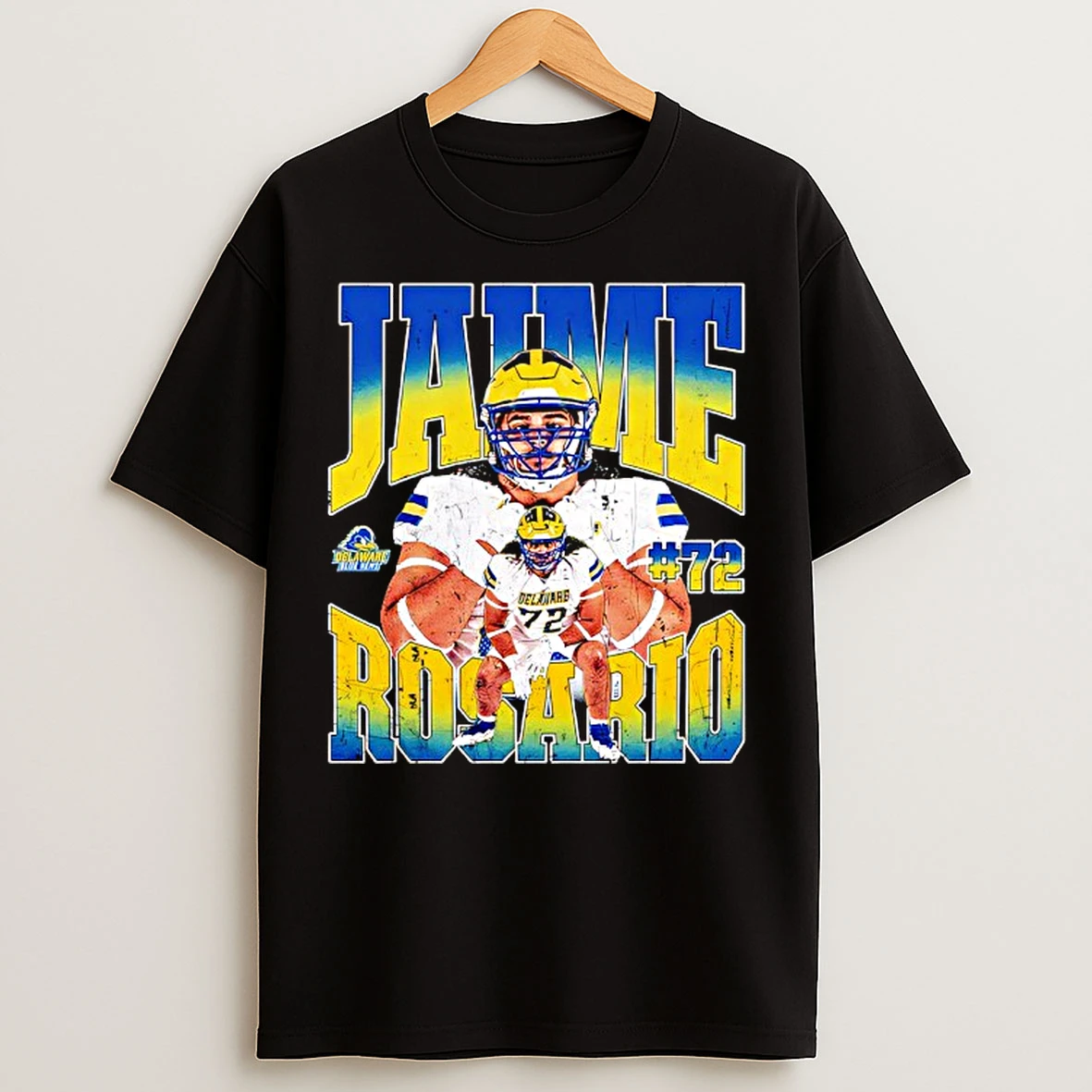 Classic Jaime Rosario Delaware Ncaa Football T Shirts