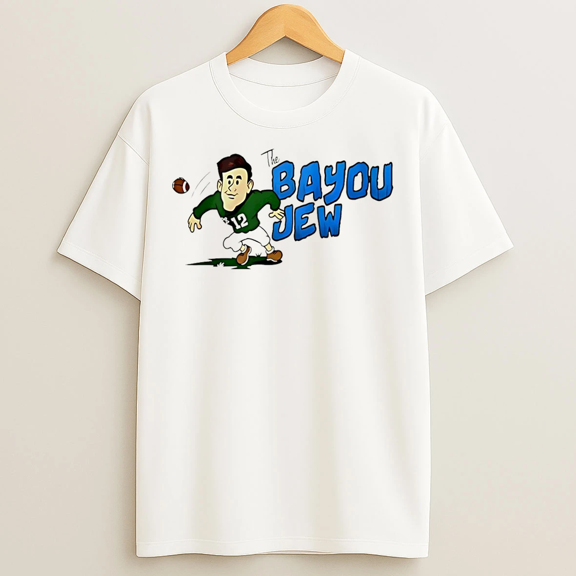 Classic Jake Retzlaff Bayou Jew Tulane Green Wave Football T Shirts