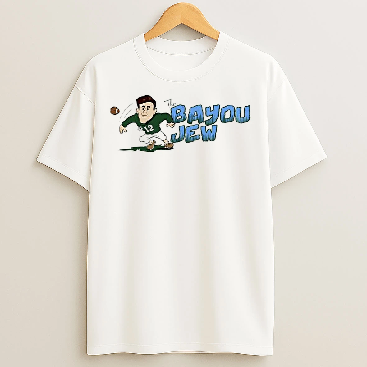 Classic Jake Retzlaff Tulane Green Wave Bayou Jew Caricature T Shirts