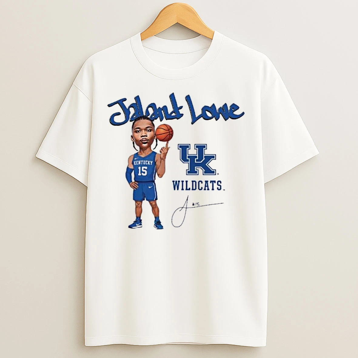 Classic Jaland Lowe Uk Wildcats Caricature T Shirts
