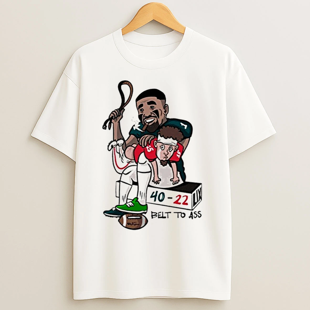 Classic Jalen And Patrick Belt To Ass 40 22 T Shirts