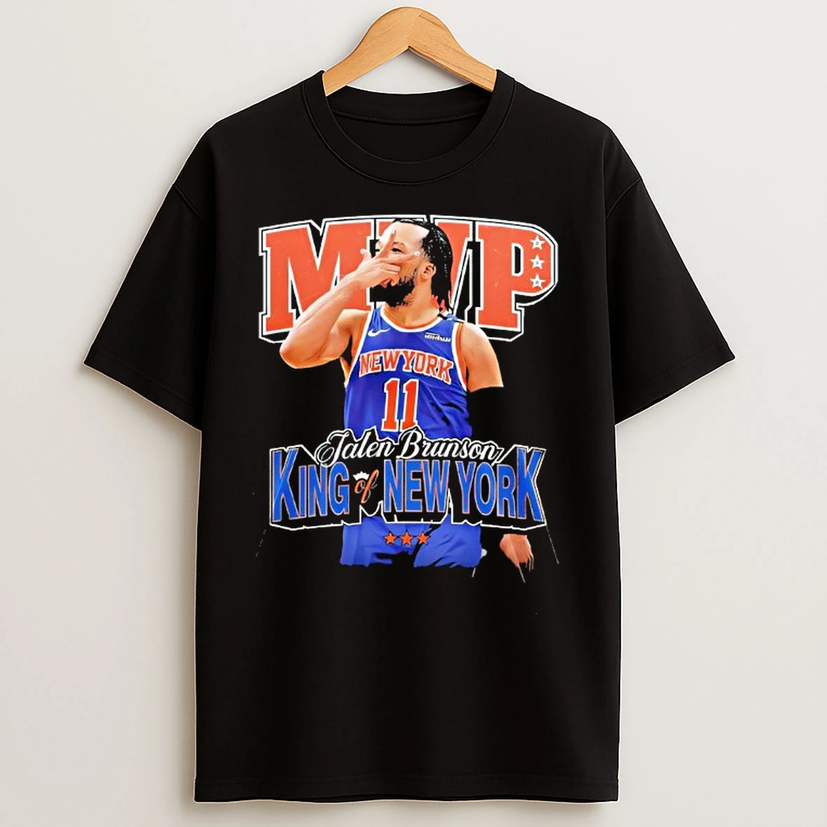 Classic Jalen Brunson Mvp King Of New York T Shirts
