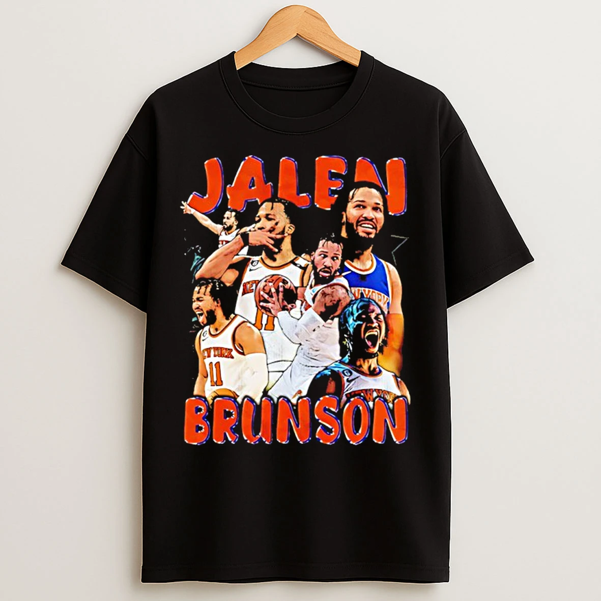 Classic Jalen Brunson Ny Knicks 2025 Nba Cup Mvp Graphic T Shirts