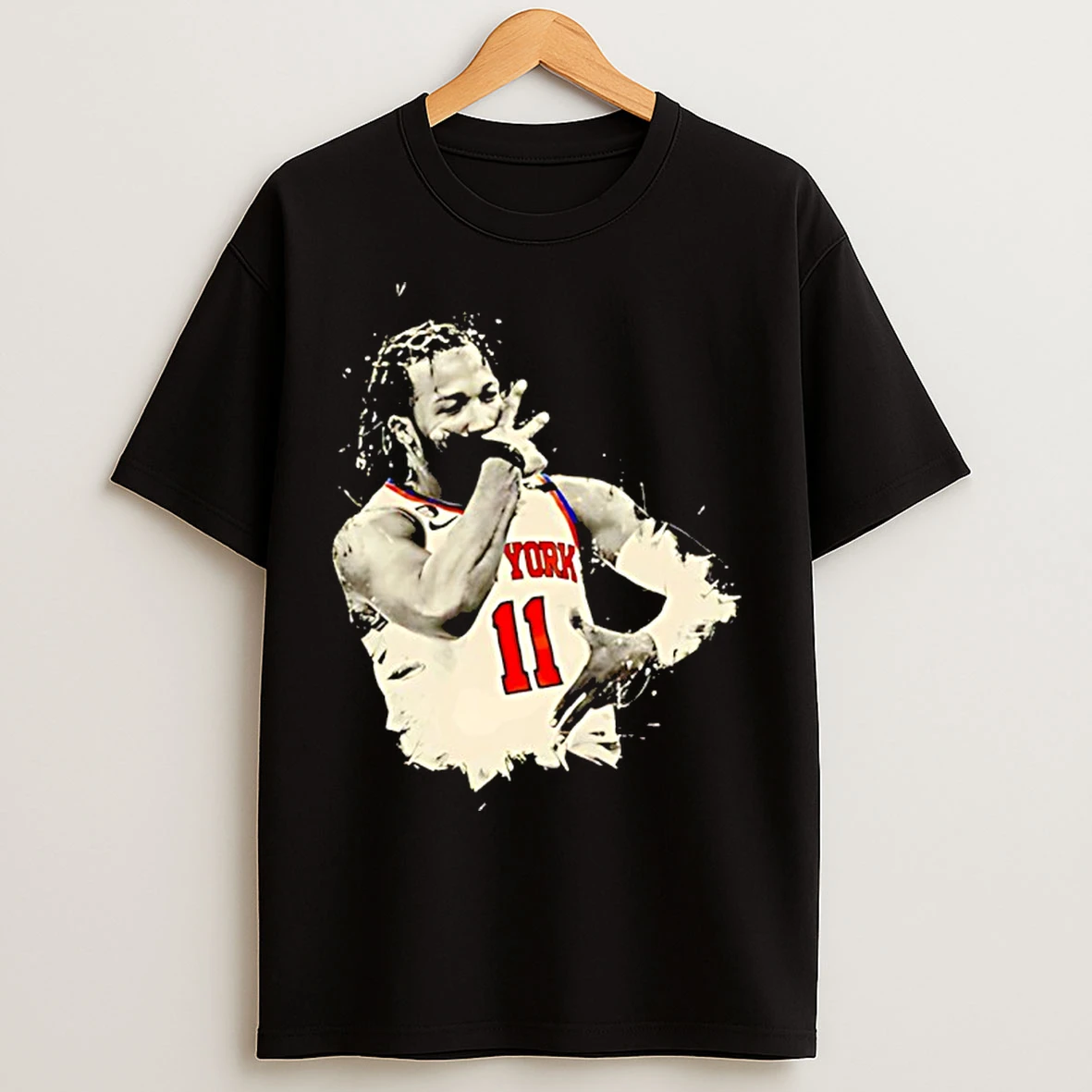 Classic Jalen Brunson Ny Knicks 2025 Nba Cup Mvp Vintage T Shirts