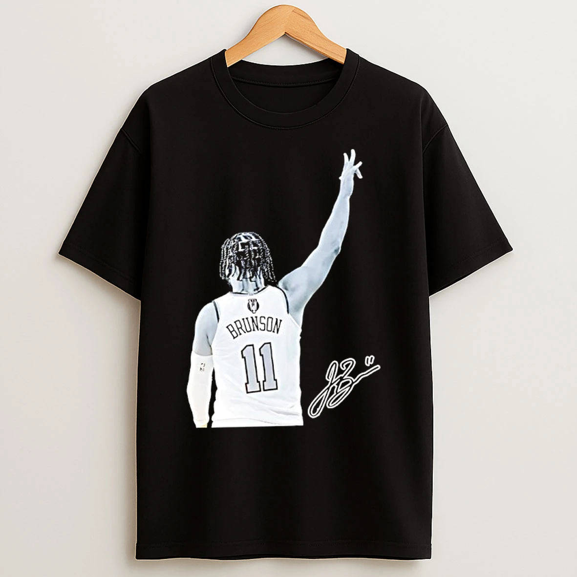 Classic Jalen Brunson New York Knicks Mvp Of The 2025 Nba Cup Signature T Shirts