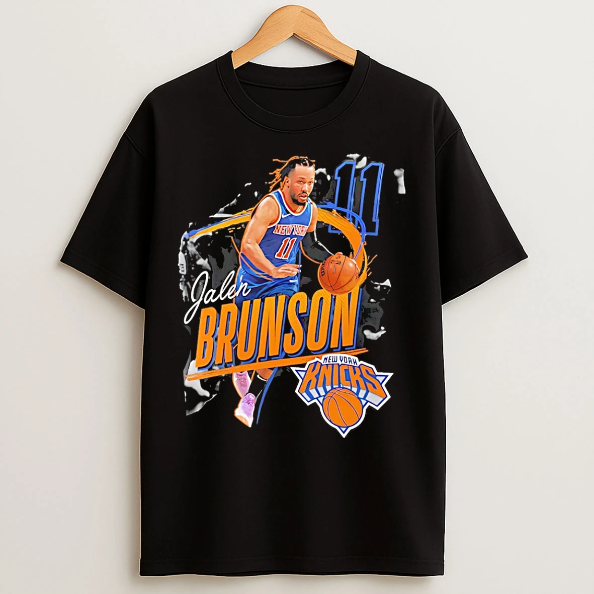 Classic Jalen Brunson New York Knicks Start Of Season 2025 T Shirts
