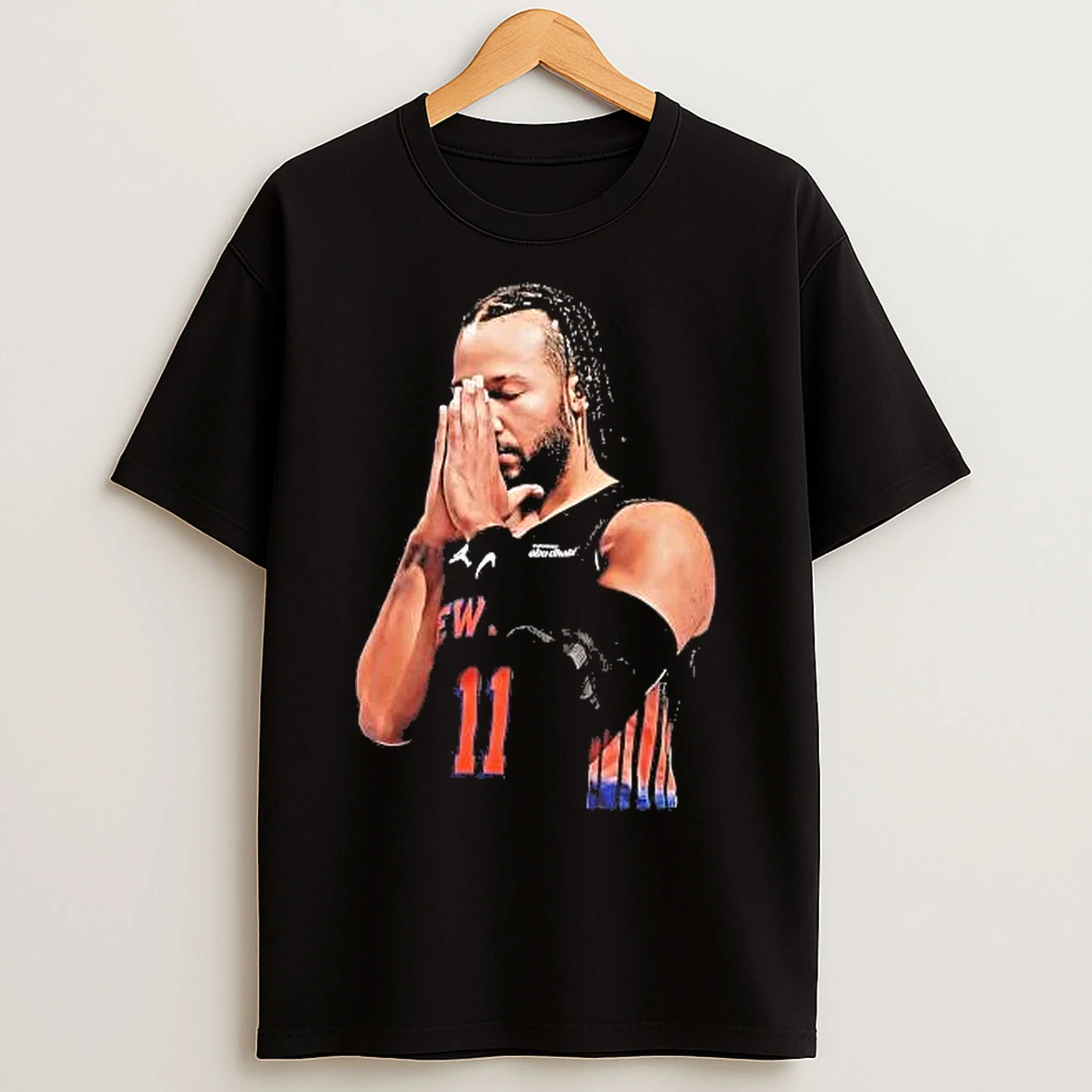 Classic Jalen Brunson Praying 2025 Mvp T Shirts