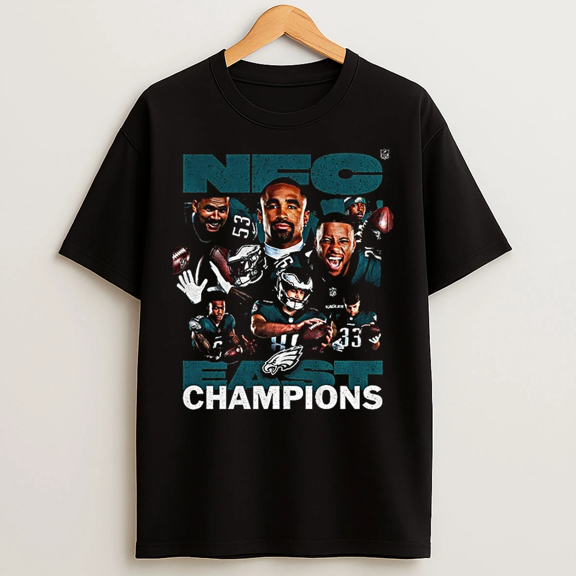 Classic Jalen Hurts Saquon Barkley Philadelphia Eagles Nfc East Football T Shirts