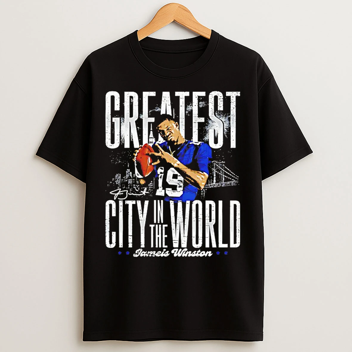 Classic Jameis Winston New York Greatest City In The World T Shirts