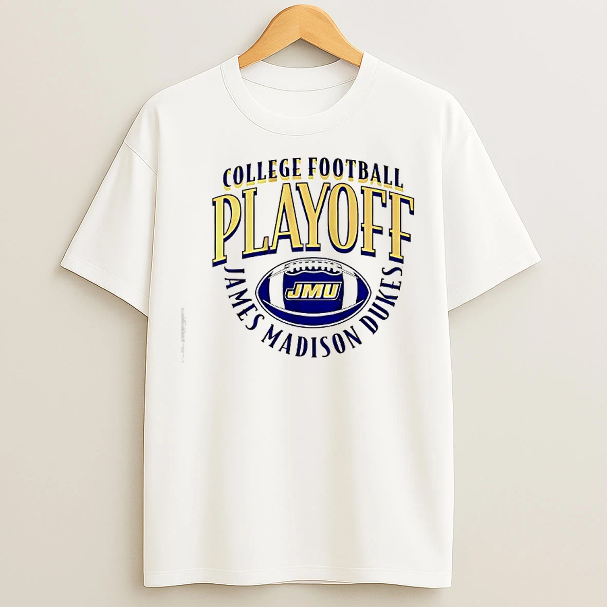Classic James Madison Ducks 2025 College Football Playoff Curve T Shirts