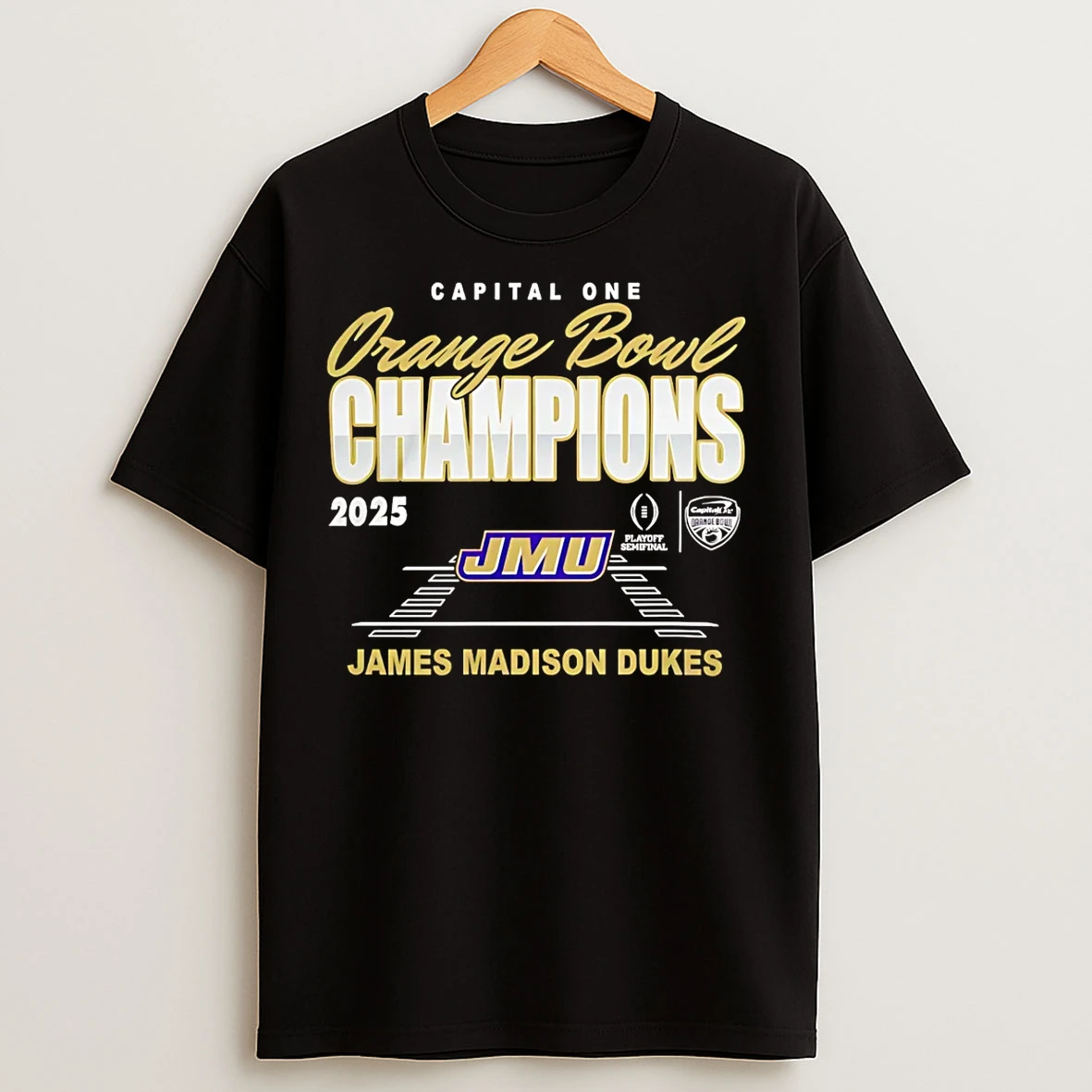 Classic James Madison Dukes 2026 Orange Bowl Cfp Champions Classic T Shirts