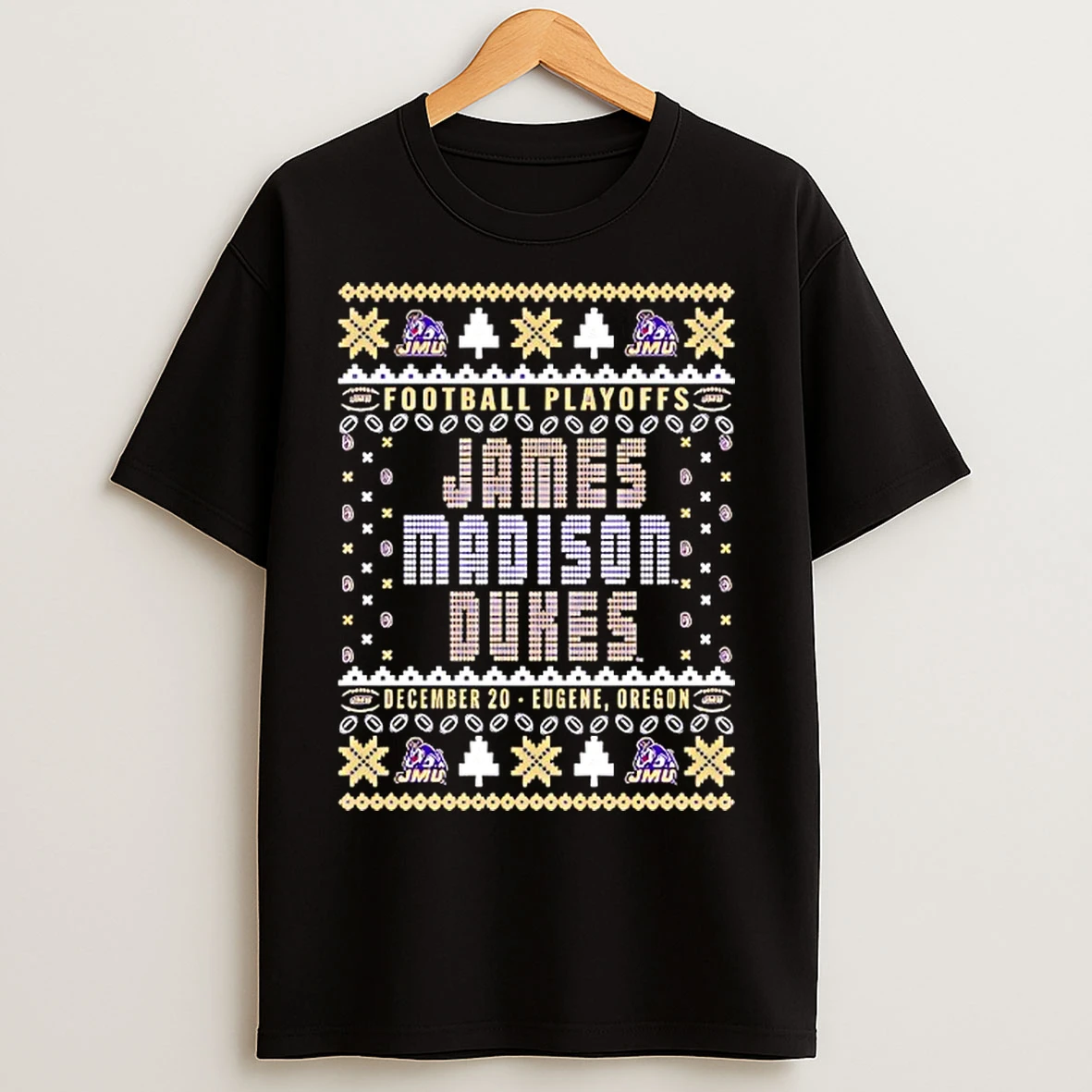 Classic James Madison Dukes Christmas December 20 T Shirts