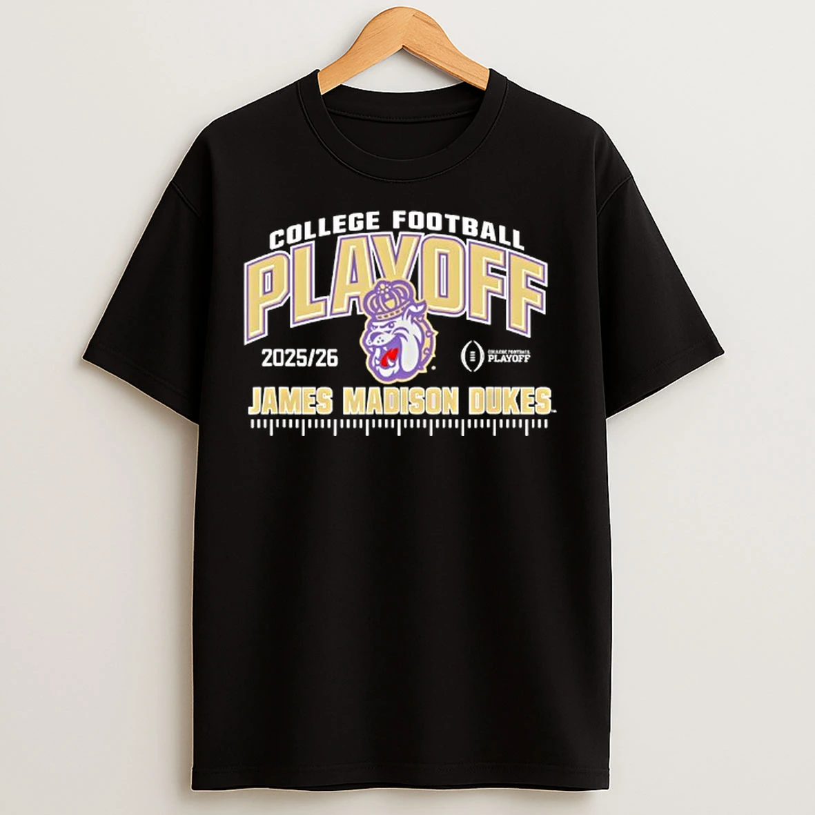 Classic James Madison Dukes College Football Playoff Cfp 2025 26 T Shirts
