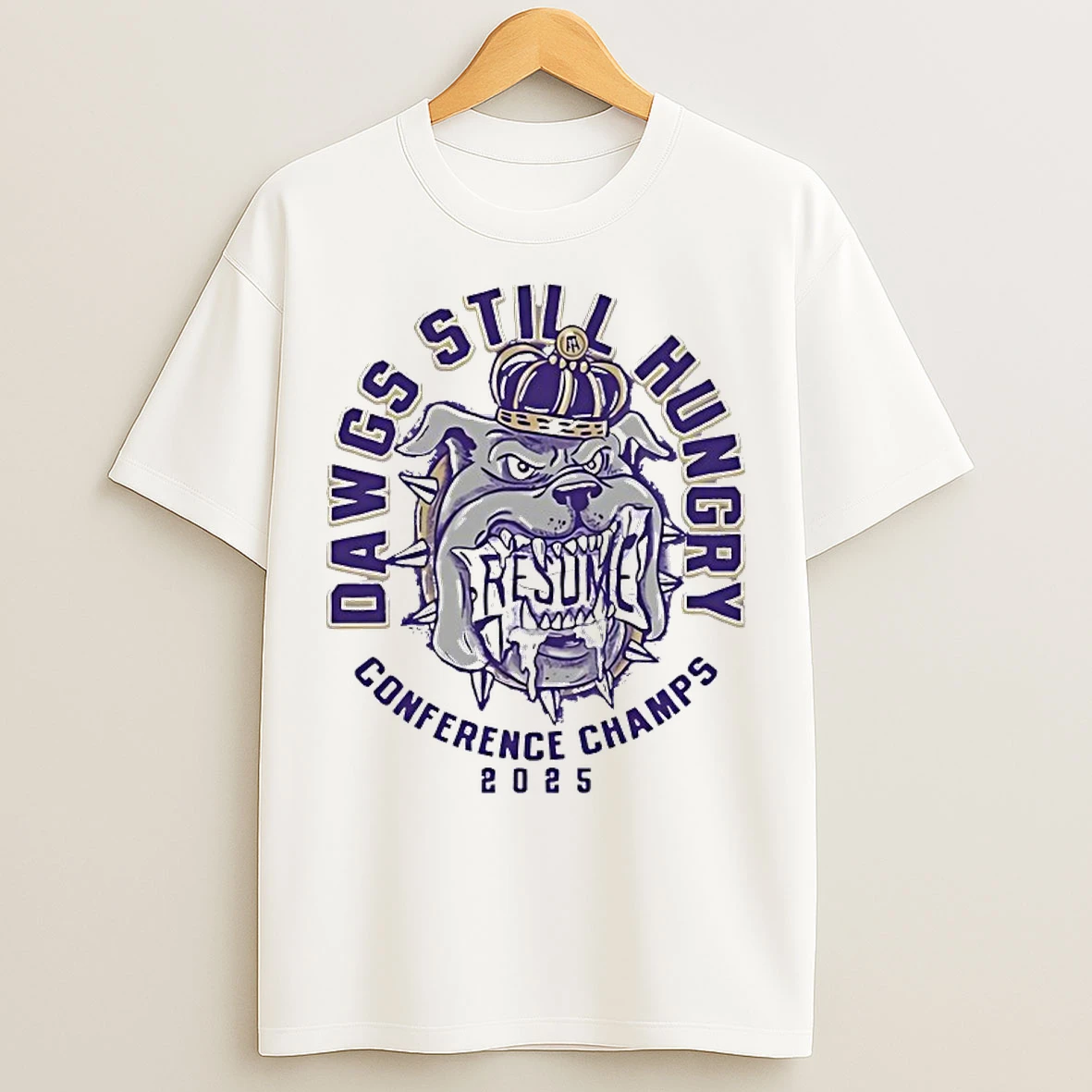 Classic James Madison Dukes Dawgs Still Hungry Conference Champs 2025 T Shirts