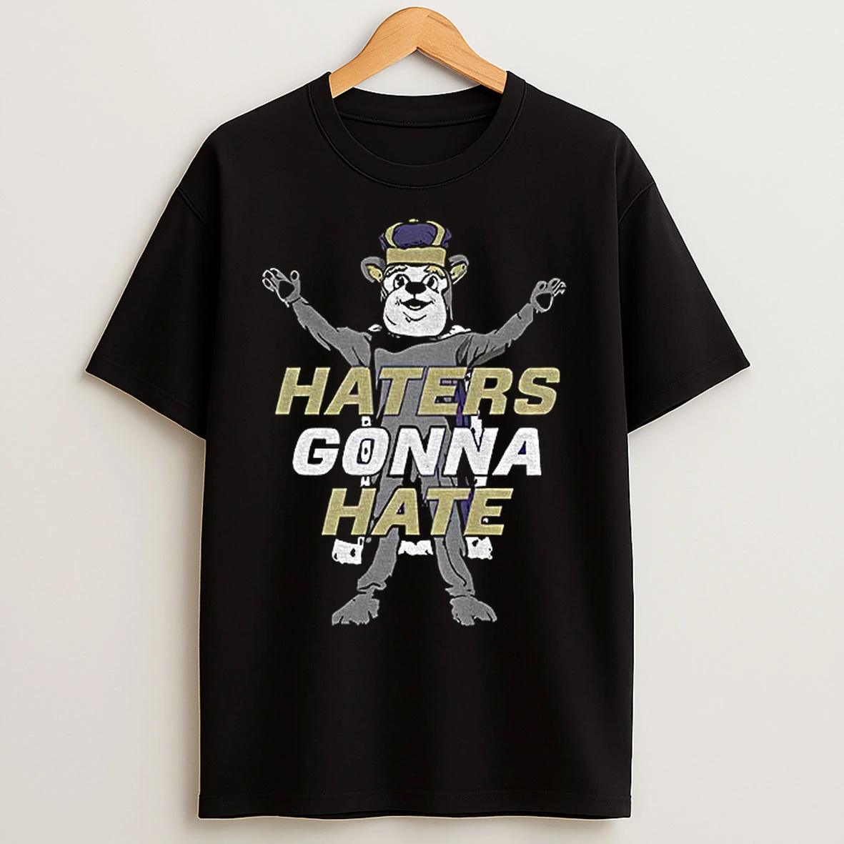Classic James Madison Dukes Duke Dog Mascot Haters Gonna Hate T Shirts