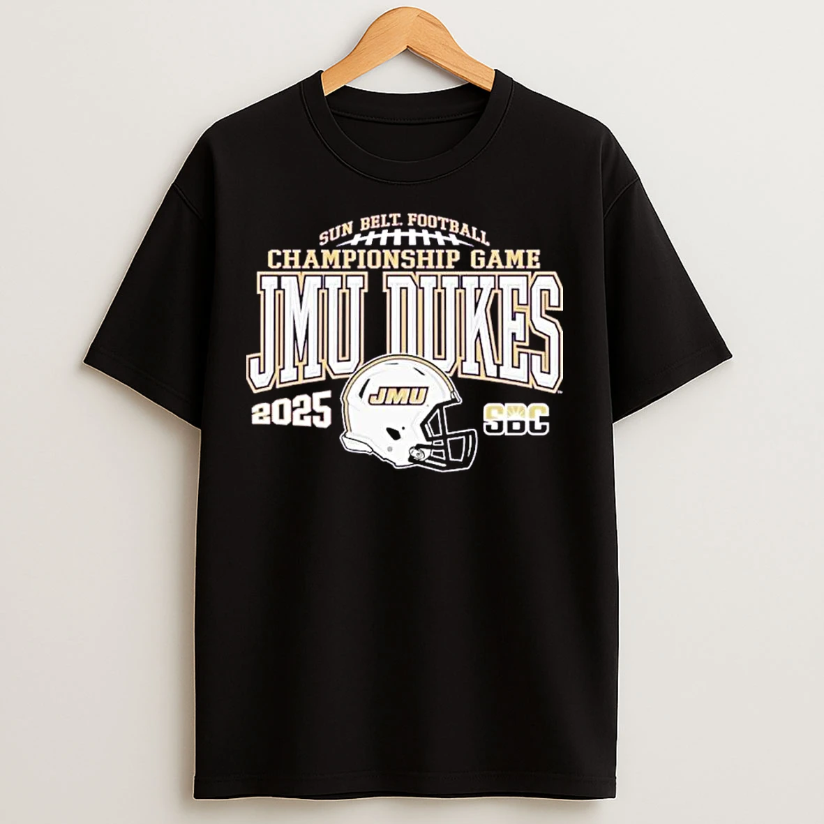 Classic James Madison Dukes Football 2025 Sun Belt Championship Game T Shirts