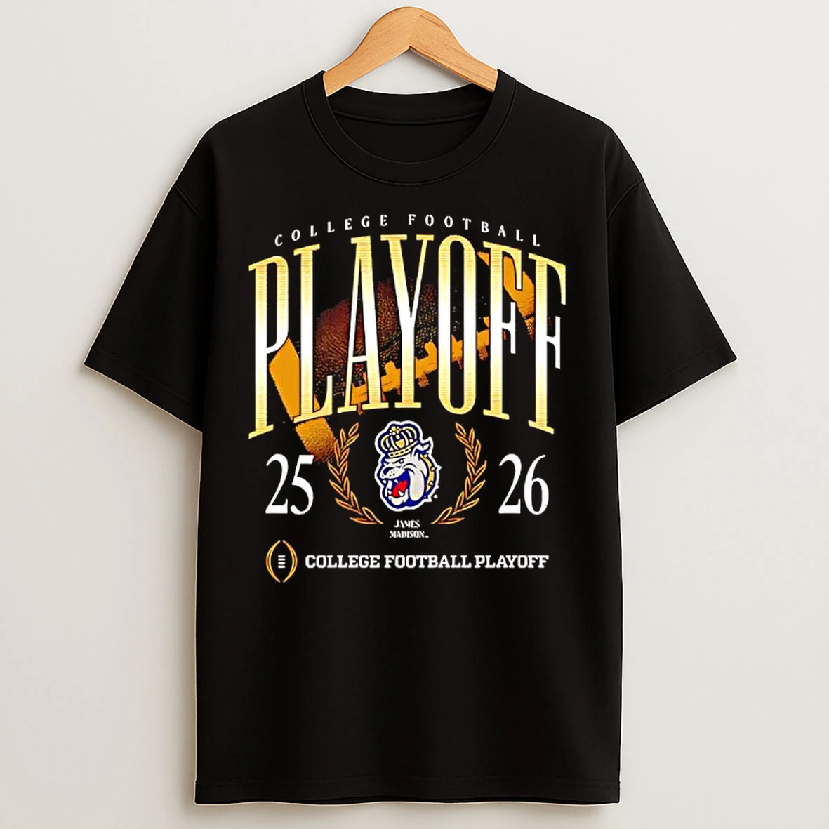 Classic James Madison Dukes Jmu 25 26 College Football Playoff T Shirts