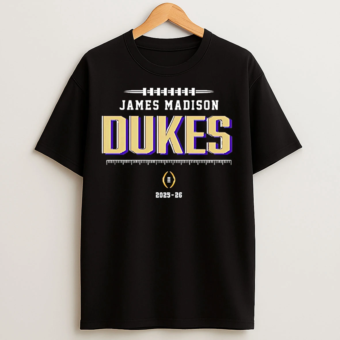 Classic James Madison Dukes Playoff Bound College Football Playoff 2025 26 T Shirts