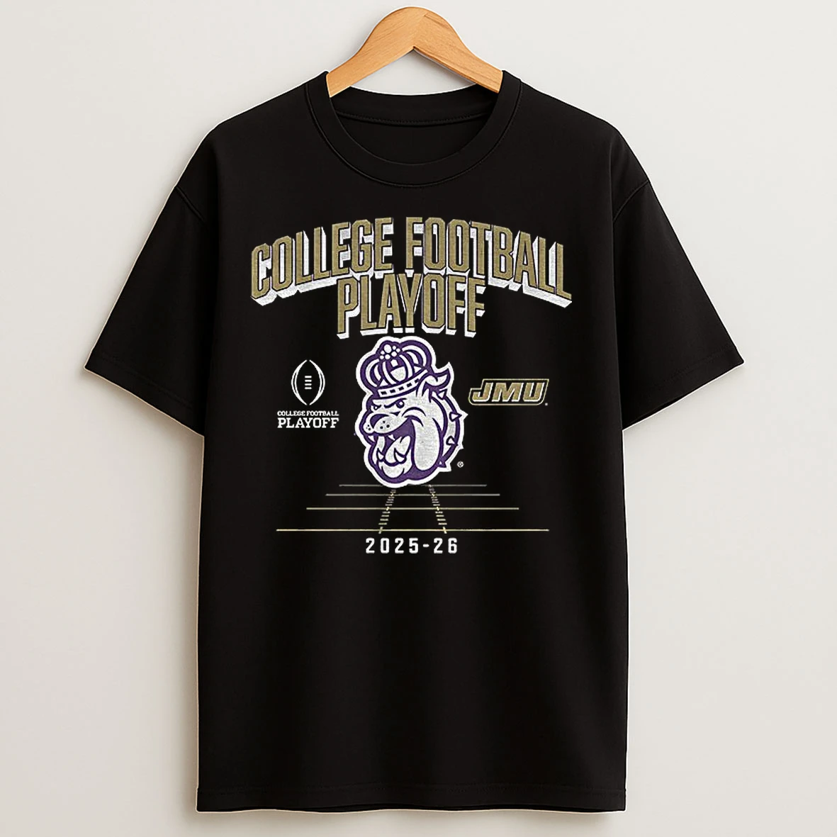 Classic James Madison Dukes Football 2025 Cfp Mascot College Football Playoff 2025 2026 T Shirts