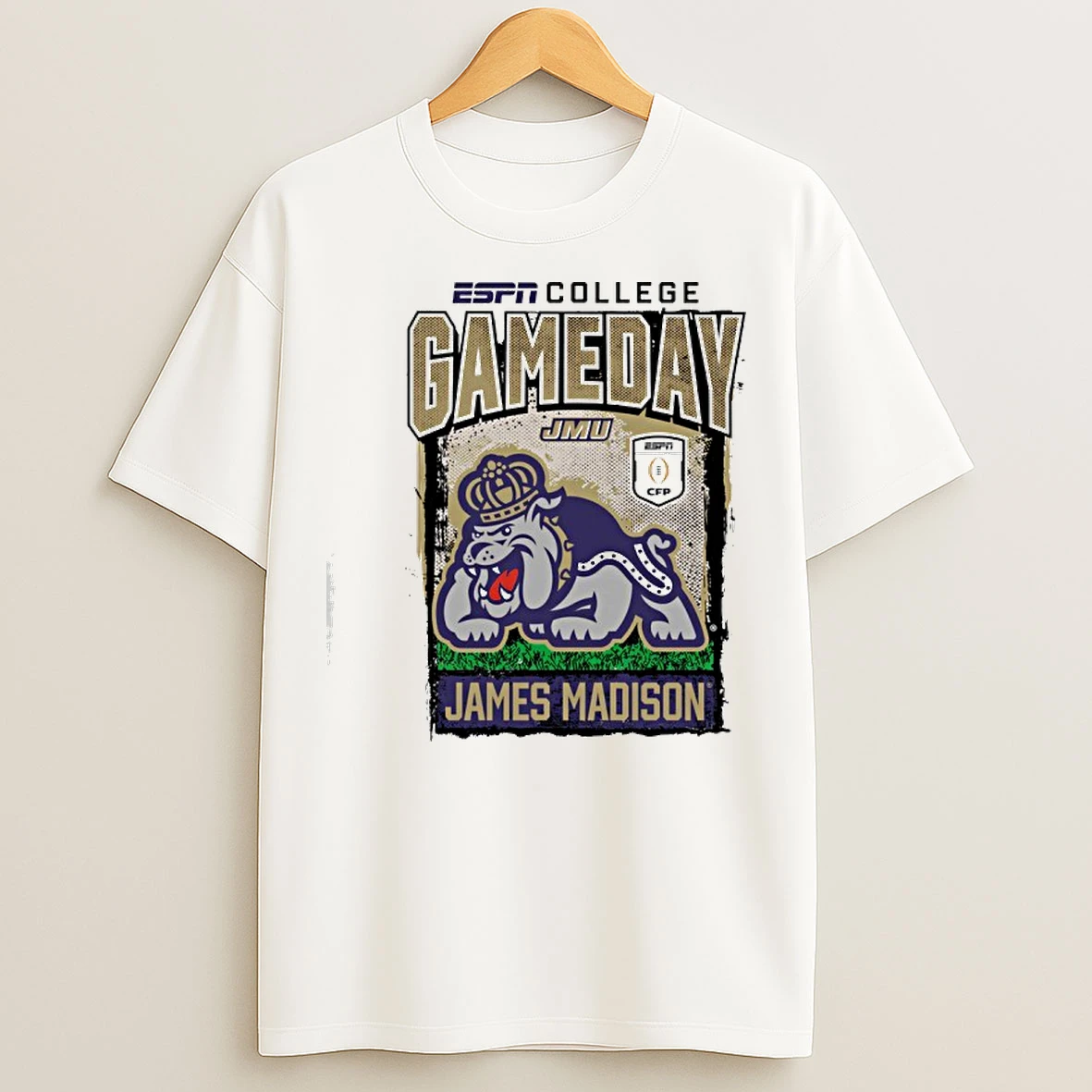 Classic James Madison Espn College Gameday 2025 2026 College Football Playoff T Shirts